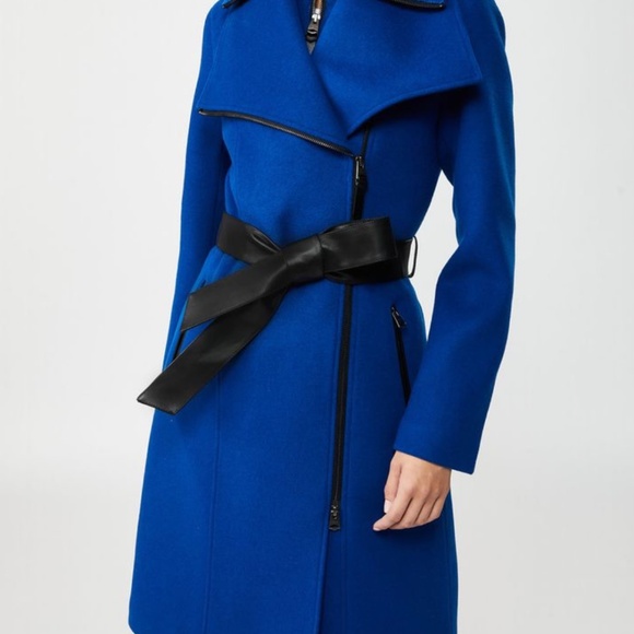 MACKAGE NORITA 2-in-1 double face wool coat with sash - Picture 3 of 7
